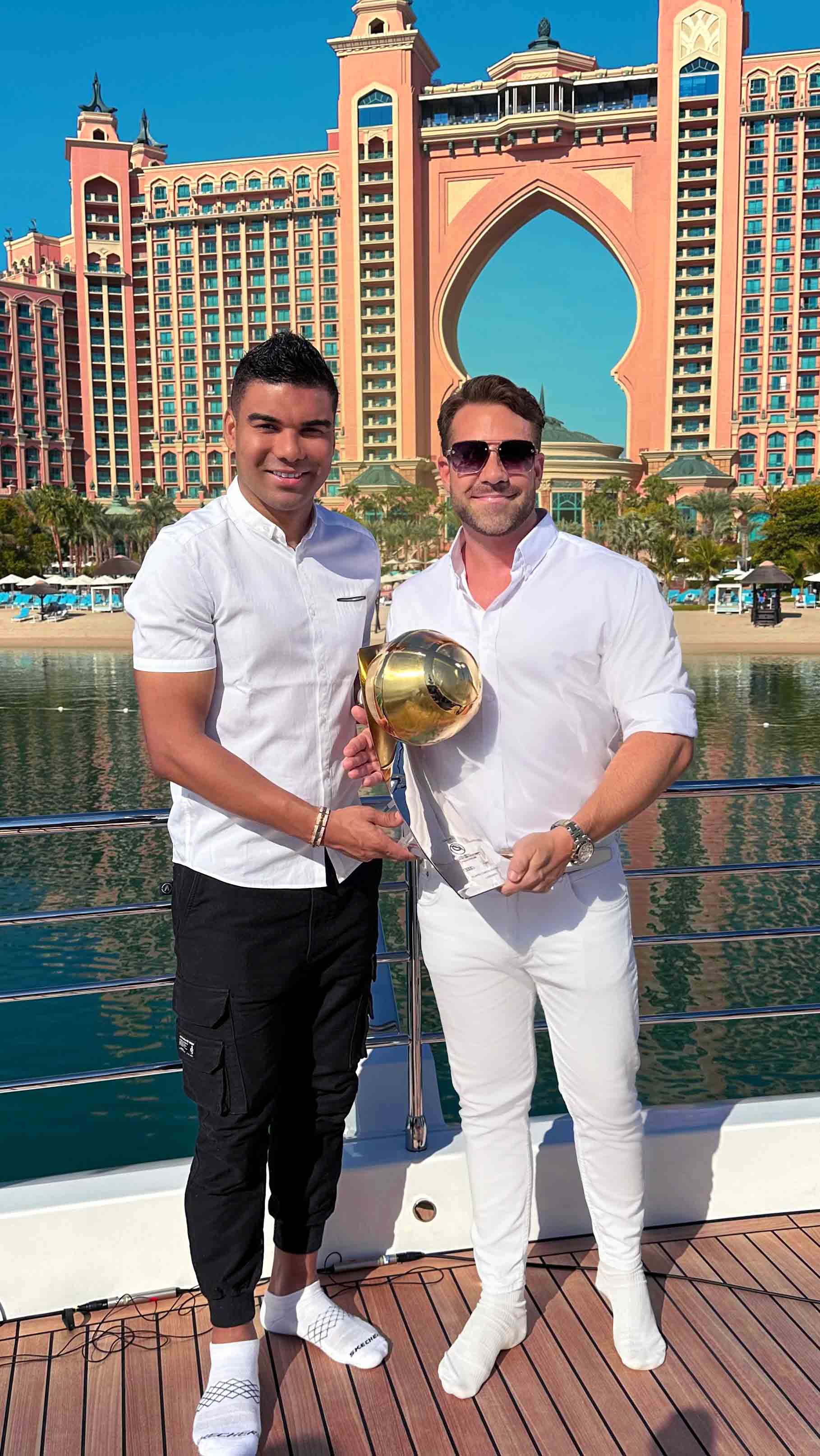 05. Casemiro and Gulf Craft CCO Lee Oldroyd