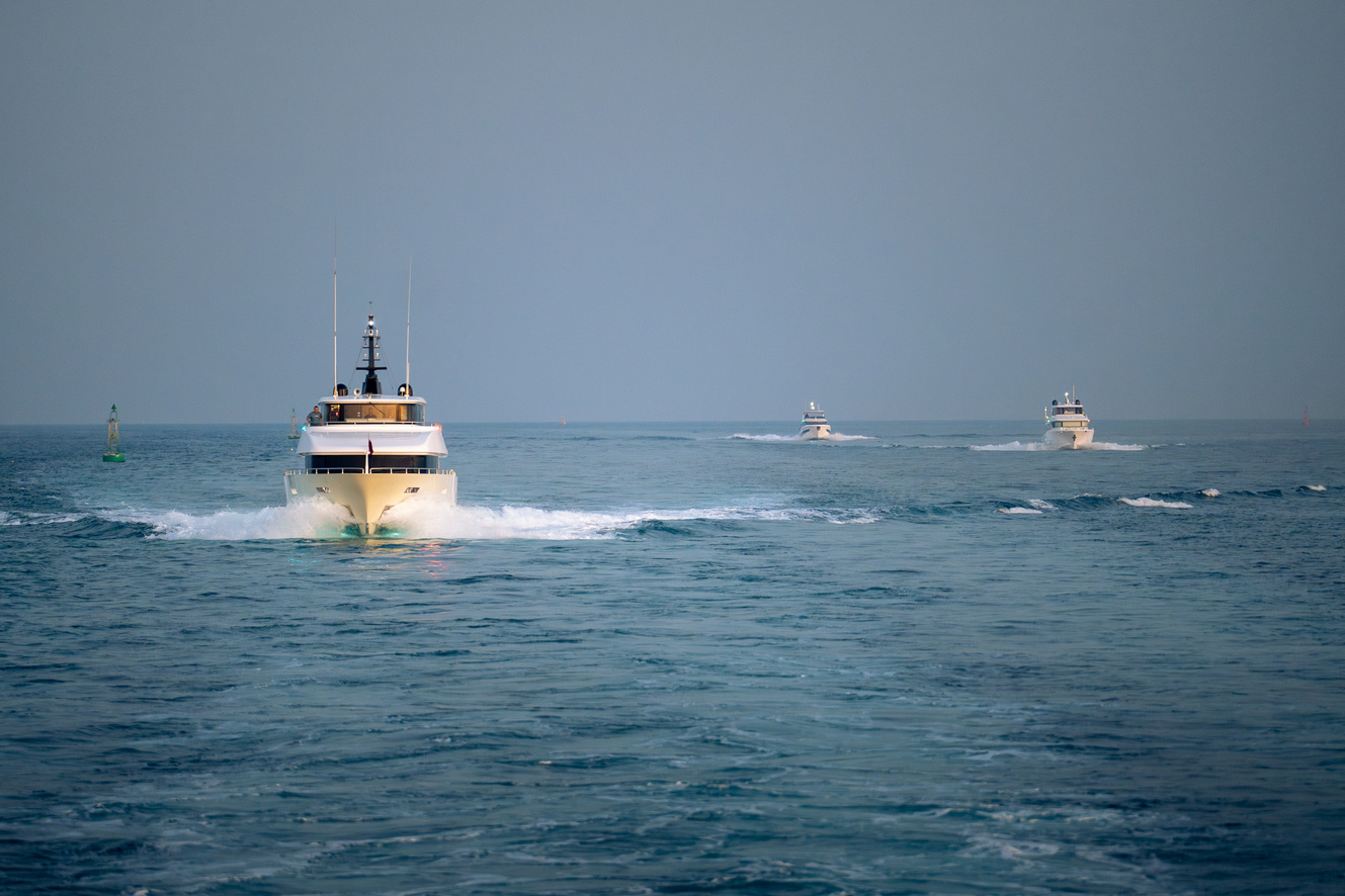 14-Nomad Yachts and Majesty Yachts arrival in Old Doha Port for Qatar Boat Show 2024_1