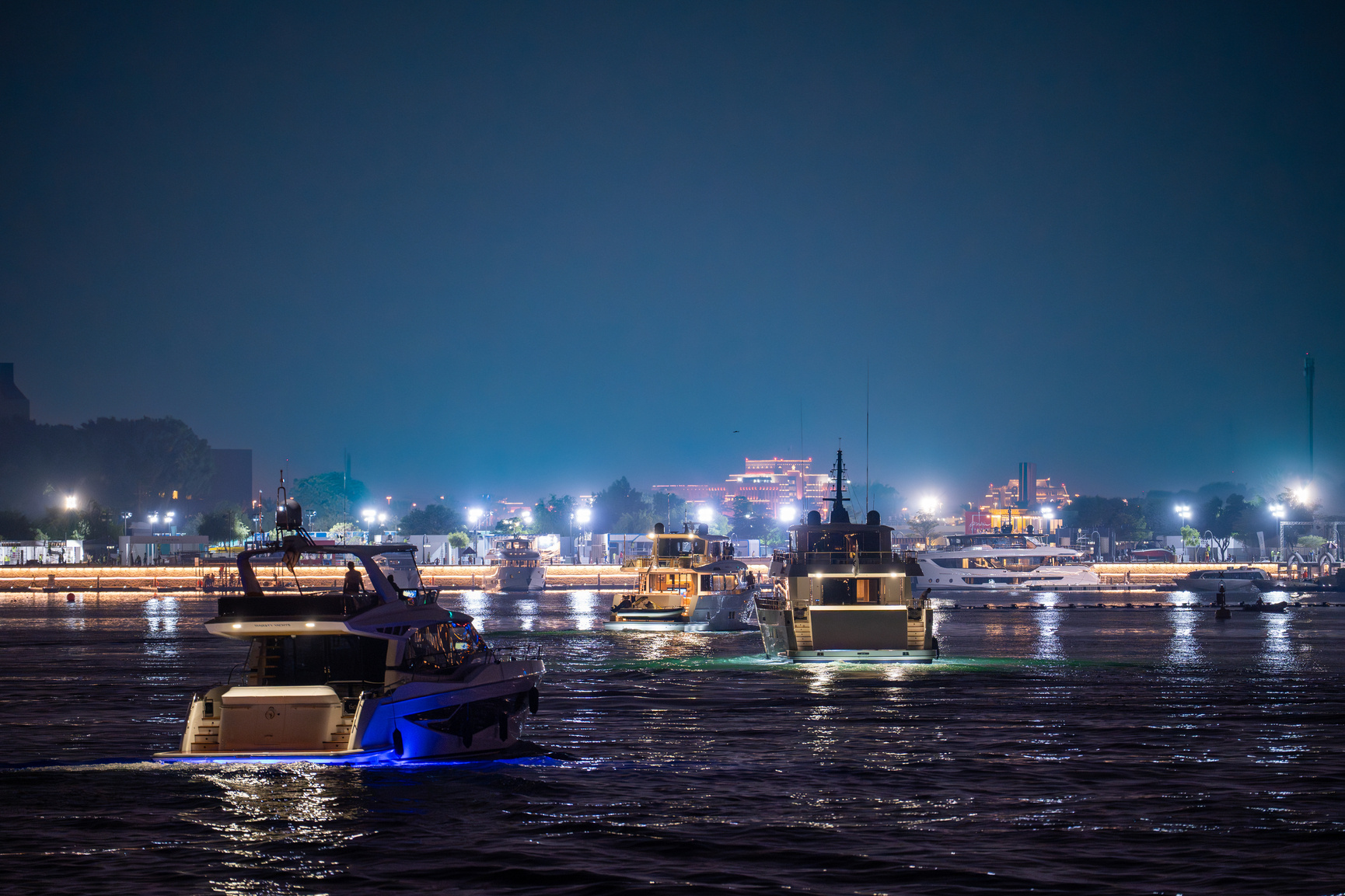 4-Gulf Craft Fleet arrives in Old Doha Port for Qatar Boat Show 2024_1